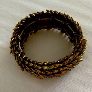 Gold-Tone Dragon scale  Bracelet